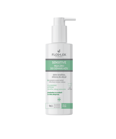 FLOSLEK Flos-Lek Sensitive, Reinigungsmilch für empfindliche Haut, 175 ml