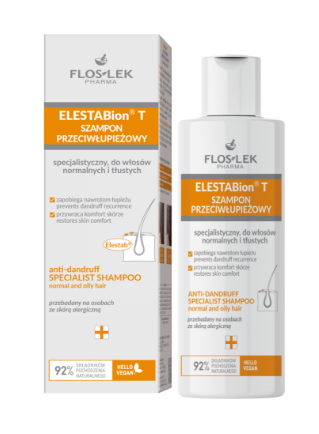 FLOSLEK Flos-Lek, szampon przeciwłupieżowy specjalistyczny do włosów normalnych i tłustych, 150 ml — Inhaltsstoffe i ocena
