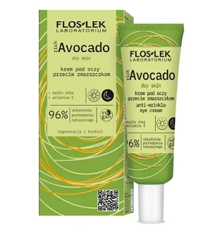 Flos-Lek Rich Avocado, krem pod oczy przeciw zmarszczkom, 30 ml