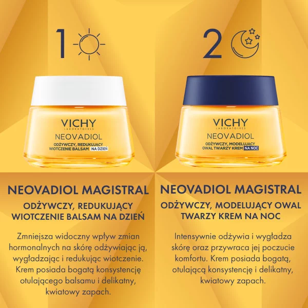 Vichy Neovadiol Magistral 50 +, krem na dzień, 50 ml + krem na noc, 50 ml