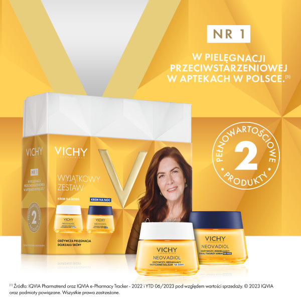 Vichy Neovadiol Magistral 50 +, krem na dzień, 50 ml + krem na noc, 50 ml