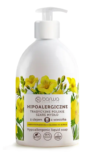 BARWA Barwa , szare mydło hipoalergiczne, 500 ml