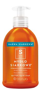 Barwa Siarkowa, mydło w płynie, 300 ml