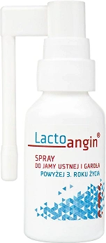 Lactoangin, spray wspomagający leczenie infekcji górnych dróg oddechowych, 30 g