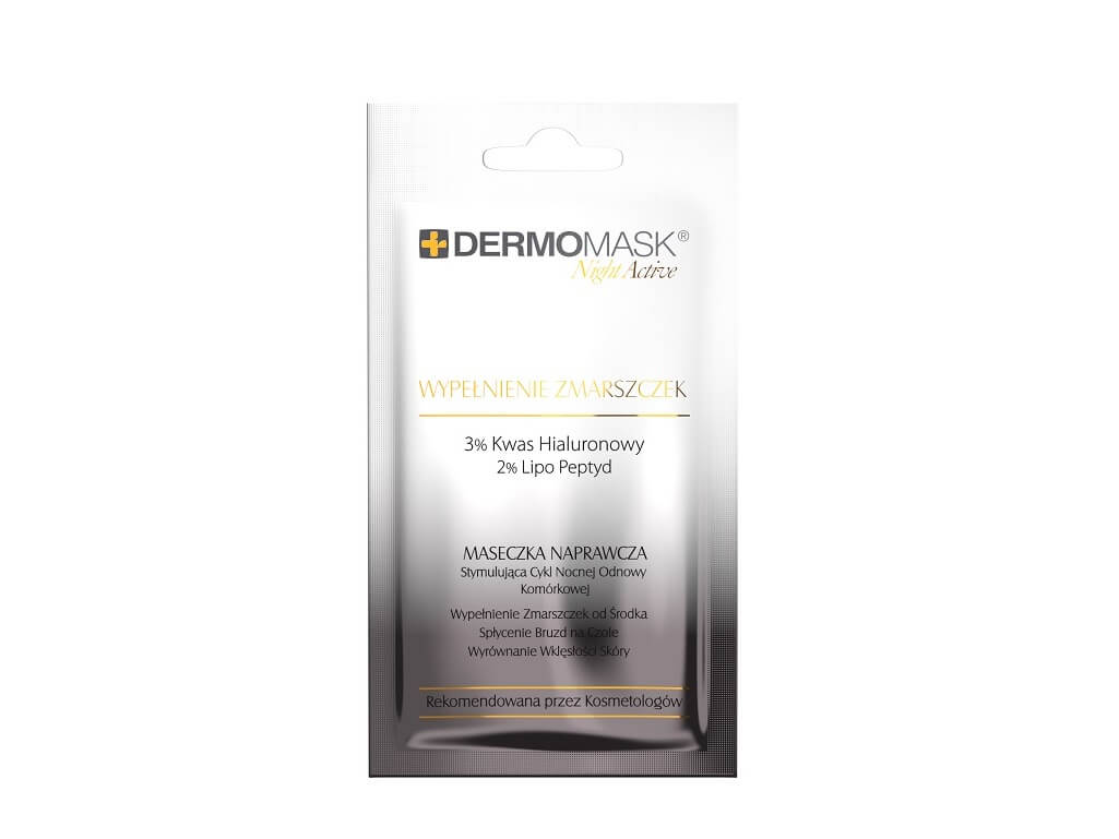 L'Biotica Dermomask Night , maseczka naprawcza na noc, 12 ml