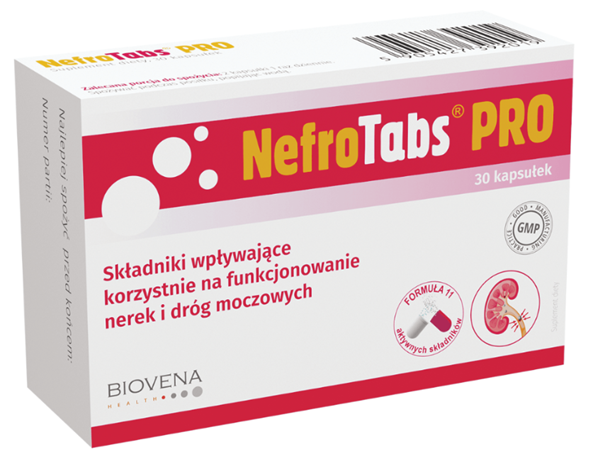 Nefrotabs PRO, 30 kapsułek