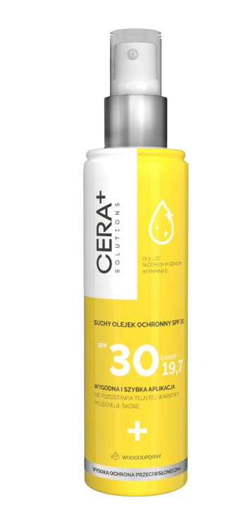 CERA + Solutions, suchy olejek ochronny SPF 30, 150 ml
