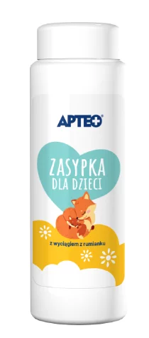 Apteo zasypka dla dzieci z wyciągiem z rumianku, 100 g