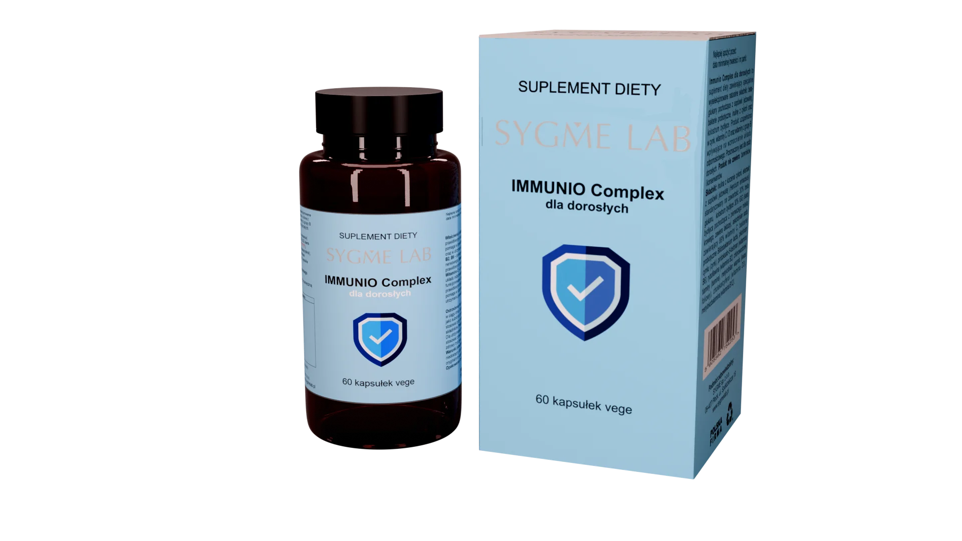 Immunio Complex proszek ze składnikami wspomagającymi odporność u dorosłych, 65 g