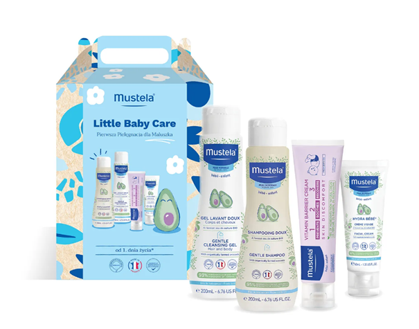 LABORATOIRES EXPANSCIENCE MUSTELA Little Baby Care, pierwsza pielęgnacja, zestaw — Inhaltsstoffe i ocena