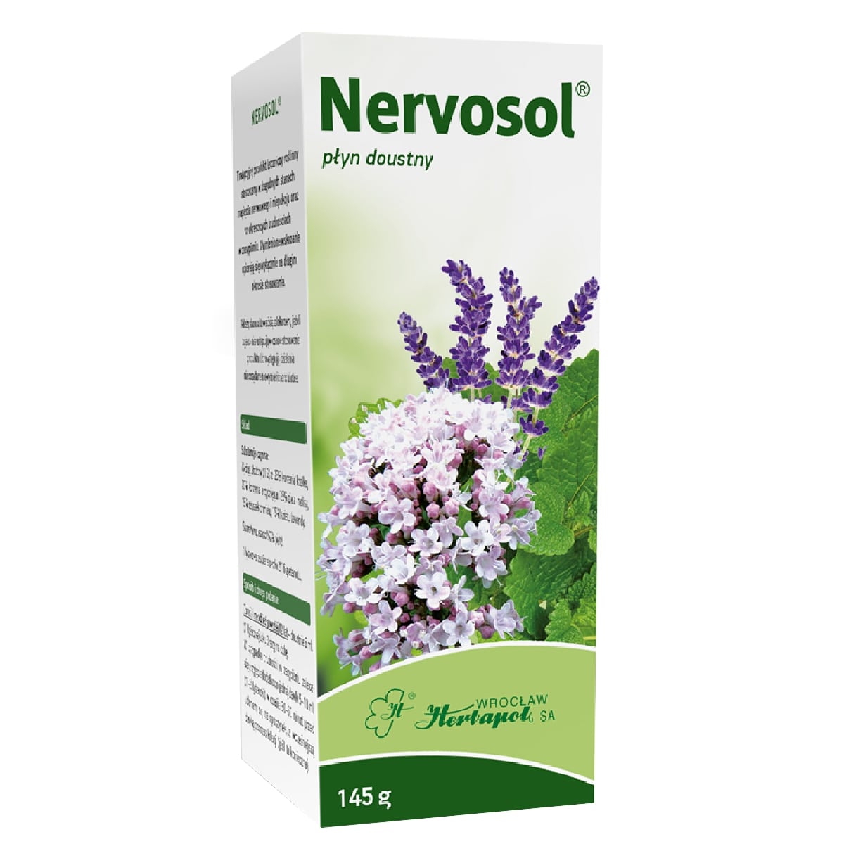 Nervosol płyn na łagodne stany napięcia nerwowego, 145 g