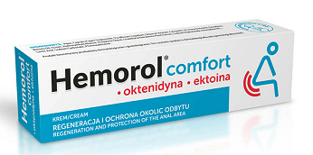 Hemorol comfort, krem regeneracyjno-ochronny do okolic odbytu, 35 g
