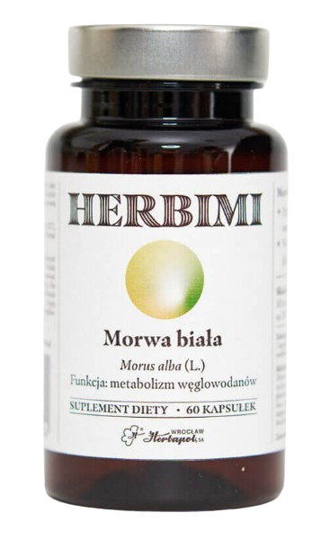 Herbimi Morwa biała , 60 kapsułek