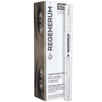 Regenerum regeneracyjne serum do rzęs i brwi, w formie eyelinera i szczoteczki, 4 ml +7 ml