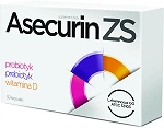 Asecurin ZS tabletki ze składnikami wspierającymi prawidłowe funkcjonowanie organizmu, 30 szt.