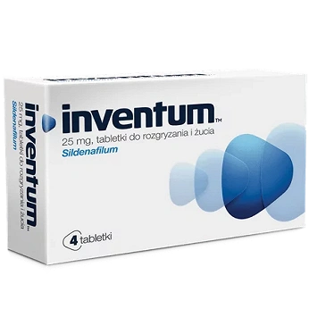 Inventum, tabletki na zaburzenia erekcji, 4 szt.