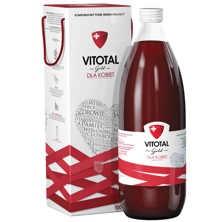 Vitotal Gold dla kobiet, płyn, 1000 ml
