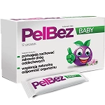 PelBez Baby proszek ze składnikami wspierającymi odporność i zdrowie dróg oddechowych, 12 sasz.