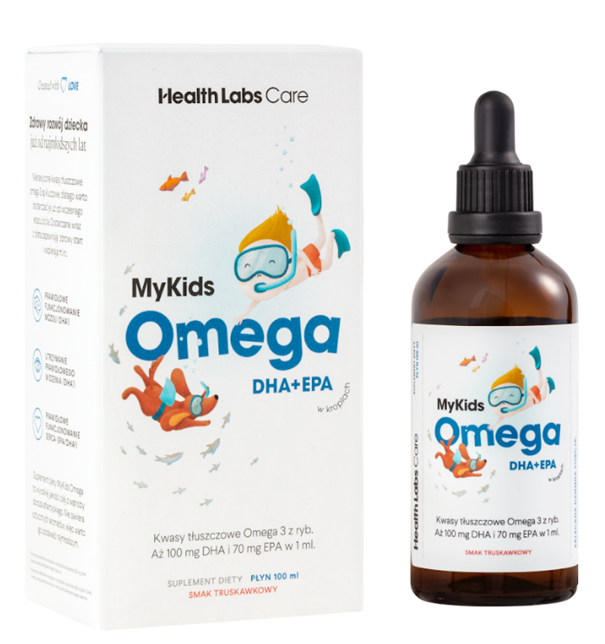 MyKids Omega DHA + EPA krople, 100 ml