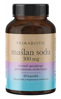 Primabiotic Maślan Sodu, 60 kapsułek