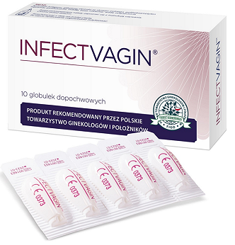 Infectvagin, 10 globulek dopochwowych