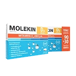 Molekin D3 tabletki z witaminą D3, 120 szt. 