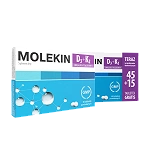 Molekin D3 + K2 tabletki z witaminami wspierającymi kości, 45 szt. + 15 szt. gratis