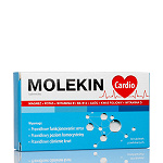 Molekin Cardio tabletki ze składnikami wspomagającymi funkcjonowanie serca, ciśnienie krwi, 30 szt.