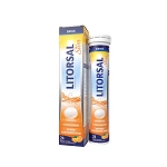 Zdrovit Litorsal Slim tabletki musujące z elektrolitami o smaku pomarańczowym, 24 szt.