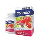 Grinovita Acerola tabletek do ssania ze składnikami wspomagającymi układ odpornościowy, 100 szt.
