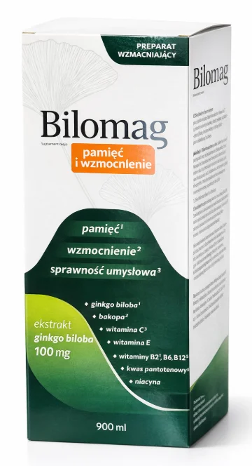 Bilomag Pamięć I Wzmocnienie płyn , 900 ml
