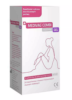 Medivag Combi Gel Kadefarm, 5 ml x 5 aplikatorów