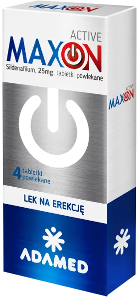 Maxon Active, tabletki na erekcję, 4 szt.