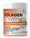 Pureo Health Kolagen Stawy+ smak pomarańcza i brzoskwinia, 30 porcji