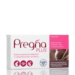 Pregna Plus kapsułki uzupełniające dietę w witaminy minerały i kwasy omega-3, dla kobiet w ciąży i karmiących piersią, 30 szt.