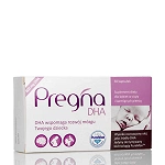 Pregna DHA kapsułki z DHA dla kobiet w ciąży i karmiących piersią, 30 szt.
