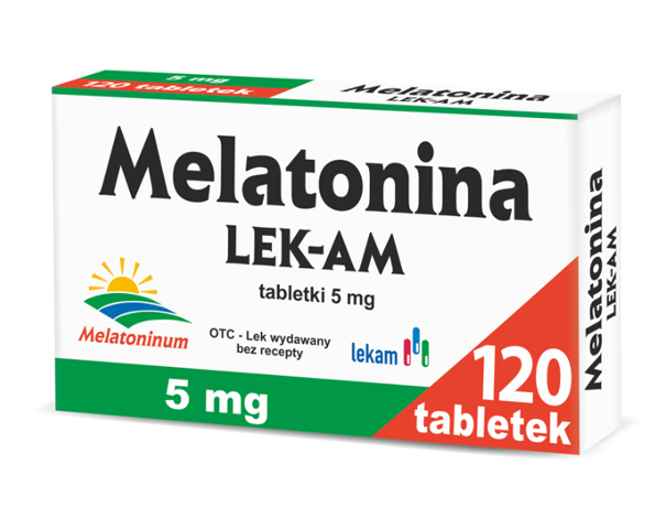 Melatonina LEK-AM 5 mg 120 tabletek