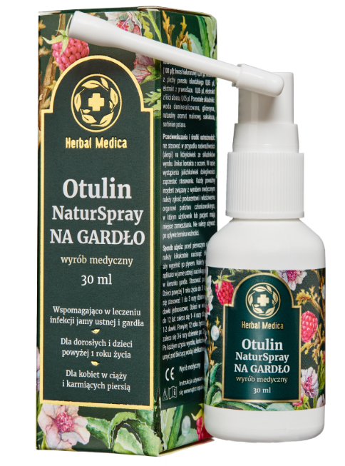 NaturSpray Otulin, spray na gardło, 30 ml