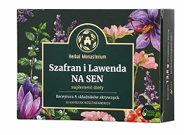 Herbal Monasterium Szafran i Lawenda Na sen