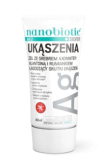 Nanobiotic Med Silver, żel na ukąszenia, 40 g