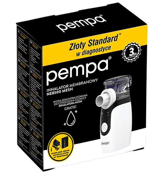 Pempa NEB500 MESH, inhalator membranowy, 1 szt.