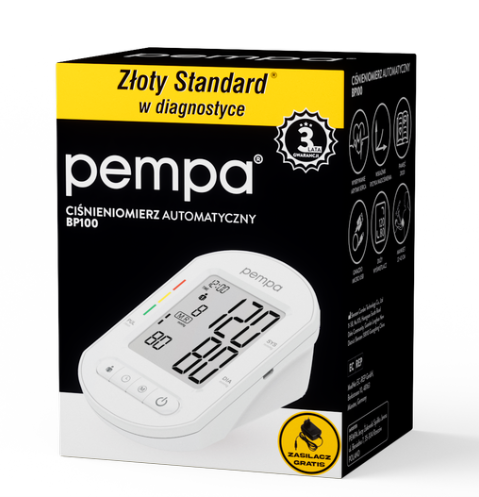 PEMPA BP100 ciśnieniomierz automatyczny z zasilaczem