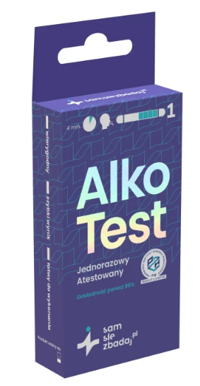 Alkotest, alkomat jednorazowy, 1 szt.