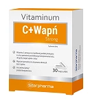 Vitaminum C+Wapń Strong kapsułki z witaminą C i wapniem, 30 szt. 