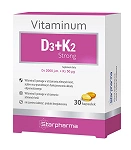 Vitaminum D3+K2 kapsułki z witaminami D3 i K2, 30 szt. 