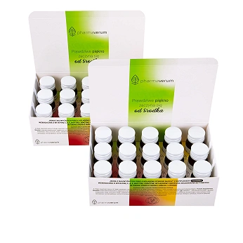 Beautyllagen Shot, 30 buteleczek x 30 ml, jabłko - limonka