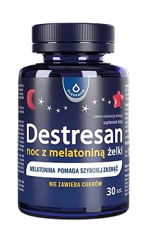 Destresan noc z melatoniną, 30 żelek