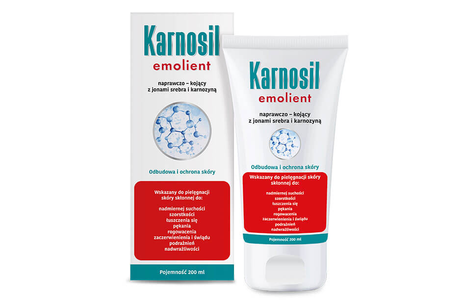 Karnosil hydro-żel naprawczy, na odbudowę i ochronę skóry, 100 ml