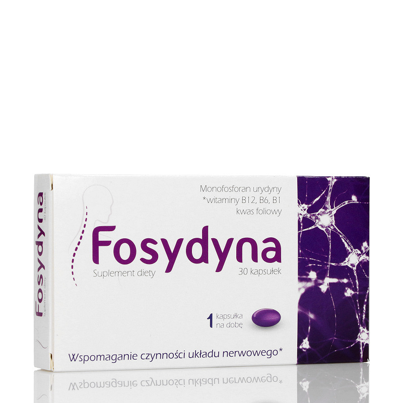 Fosydyna, kapsułki ze składnikami wspomagającymi układ nerwowy, 30 szt.