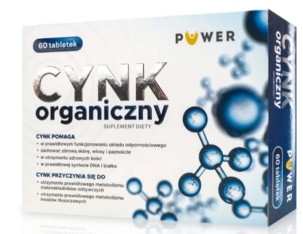 Puwer Cynk Organiczny  60 tabletek